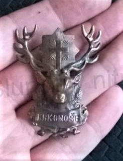 Turistický štítek na hůl - Krkonoše (MB891)