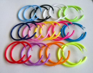 Náušnice kruhy hypoalergení více barev velikost 6,5 cm (BB743)