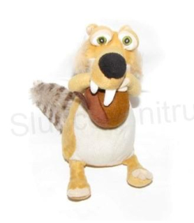 Plyšová hračka Veverka Scrat Doba Ledová 4 - 20 cm (D894)