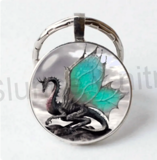 Přívěsek na klíče - Drak  (H480)