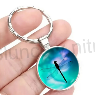Přívěsek na klíče - vážka  (H482)