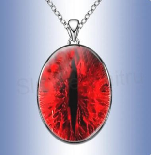 Nerezový náhrdelník s přívěškem oko (BD797)