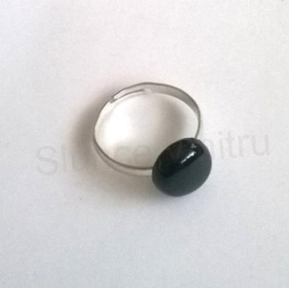 Nastavitelný minerální prsten onyx (X1719)