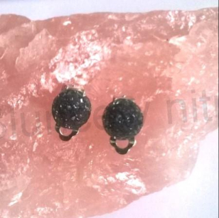 Náušnice klipsy s orgonitem (BB762)