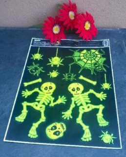 Okenní fólie halloween 30 x 42 cm (E855)