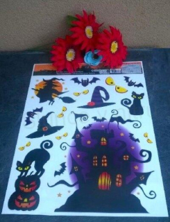 Okenní fólie halloween 30 x 42 cm (E856)