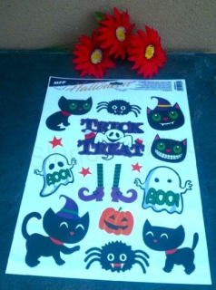 Okenní fólie halloween 30 x 42 cm (E858)