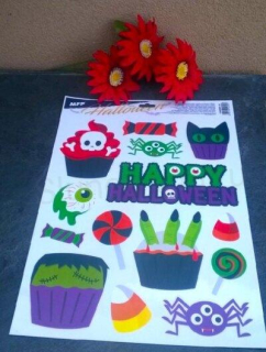 Okenní fólie halloween 30 x 42 cm (E859)