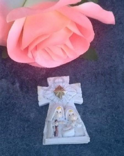 Dekorace, ozdoba Anděl, andílek betlém magnetka (H516)