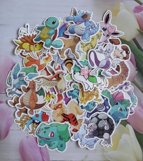 Samolepky Pokémon mix 5 ks (E48)