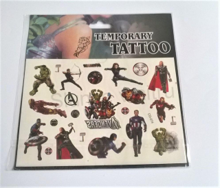 Voděodolné, dočasné tetovaní originál Marvel avengers (E50)