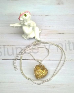 Náhrdelník s přívěškem srdce, srdíčko (BD830)