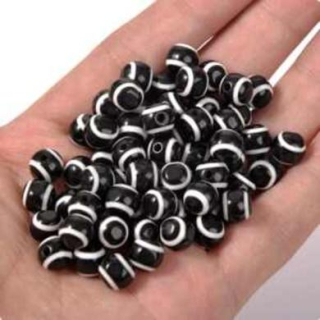 Plastový  korálek Oko 10 mm ( AC352)