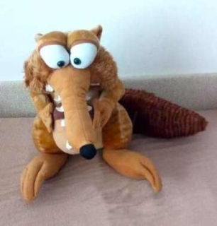 Plyšová hračka Veverka Scrat Doba Ledová 4 - 98 cm (D900)