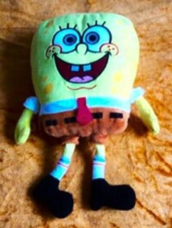 Plyšová hračka Spongebob v kalhotách 33 cm (D902)