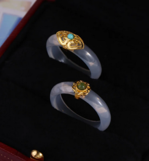 Dámský jemný prsten z pryskyřice (BP415)