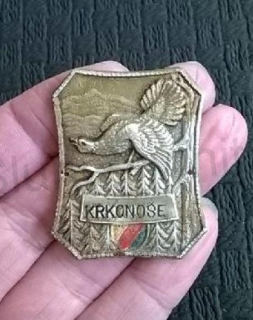 Turistický štítek na hůl - Krkonoše (MB895)