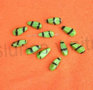 Tvarované skleněné korálky 20 x 10 mm - více balení (AC395)
