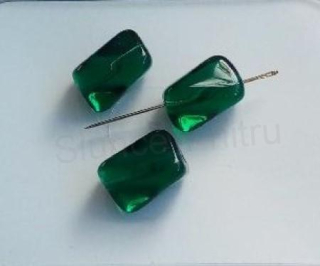 Skleněný korálek tvarovaný 18 x 13,2 mm (AC416)