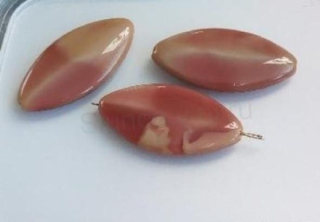 Skleněný korálek šváb 36,1 x 18 mm více balení (AC443)