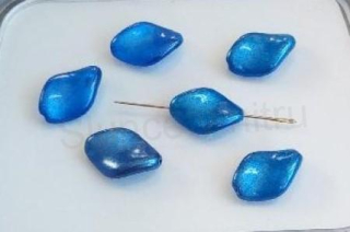 Skleněný korálek vrtule 17,5 x 12,5 mm (AC469)