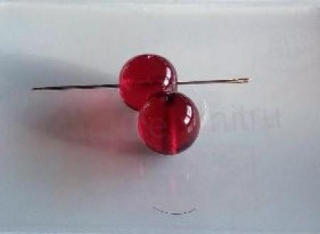 Skleněné kuličky 12 mm - 2 ks (AC493)