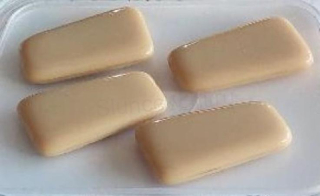 Skleněný korálek ploškovaný 35,6 x 20,2 mm - více balení (AC502)