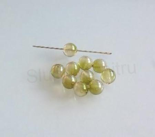 Skleněné kuličky 8 mm - 10 ks (AC526)