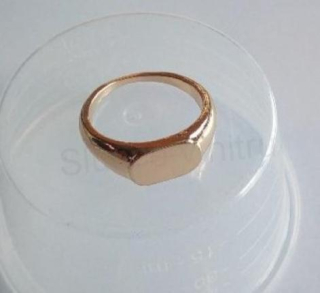 Jemný modní pečetní prsten (BP421)