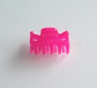 Menší střední skřipce barevné 2,5 x 1,8 cm růžový (H545)