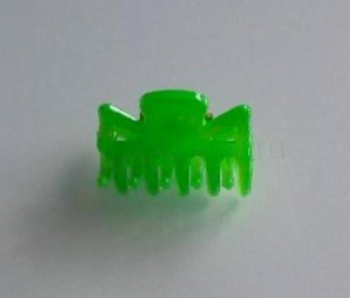 Menší střední skřipce barevné 2,5 x 1,8 cm zelený (H545)