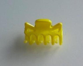 Menší střední skřipce barevné 2,5 x 1,8 cm žlutý (H545)