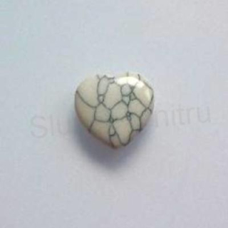 Magnezit hmatka srdce 20 mm číslo B (X1825)