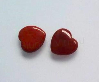 Jaspis hmatka srdce 20 mm (X1828)