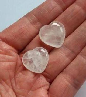 Křišťál hmatka srdce 20 cm (X1832)