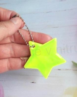 Klíčenka reflexní, fosforová hvězda žlutá (E903)