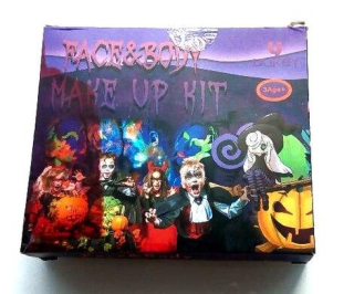 Barvy na obličej a tělo s doplňky (E905)