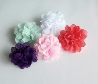 Gumička do vlasů s kytičkou (H567)