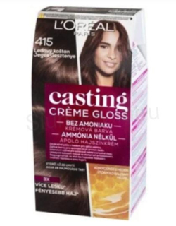 Barva na vlasy L'Oreal Paris Casting Ledový kaštan číslo 415 (G62)