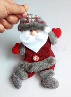 Závěsná vánoční dekorace, ozdoba ježíšek (V195)