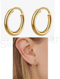Náušnice kroužky (BB796)