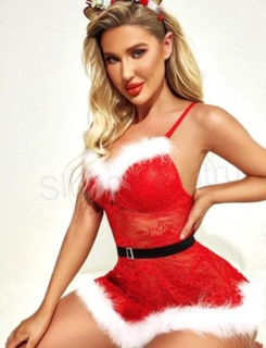 Vánoční prádlo - kostým, košilka velikost S (K476)