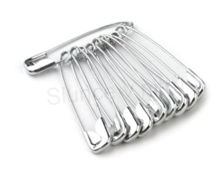 Spínací špendlíky délka 37 mm - 10 kusů v balení (C98)