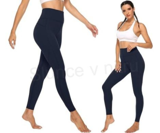 Dámské push up legíny s vysokým pasem – velikost L (k493)