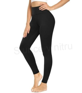 Dámské sportovní legíny s vysokým pasem – velikost Large‑X‑Large (K495)