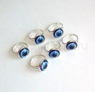 Nastavitelný prsten oko z nerez oceli - 12 mm (BP431)