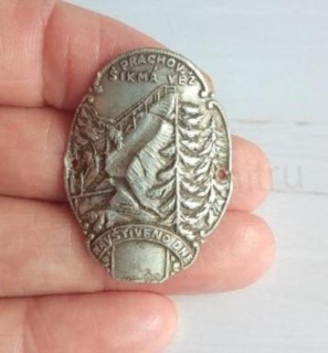 Turistický štítek na hůl - Prachov Šikmá Věž (MB910)