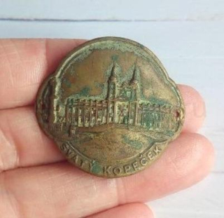 Turistický štítek na hůl - Svatý kopeček (MB916) 