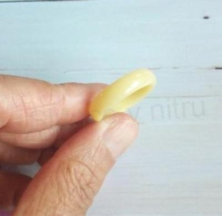 Minerální prsten Žlutý křemen (X1842)