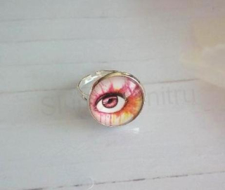 Nastavitelný prsten klasické oko - 18 mm (BP440)